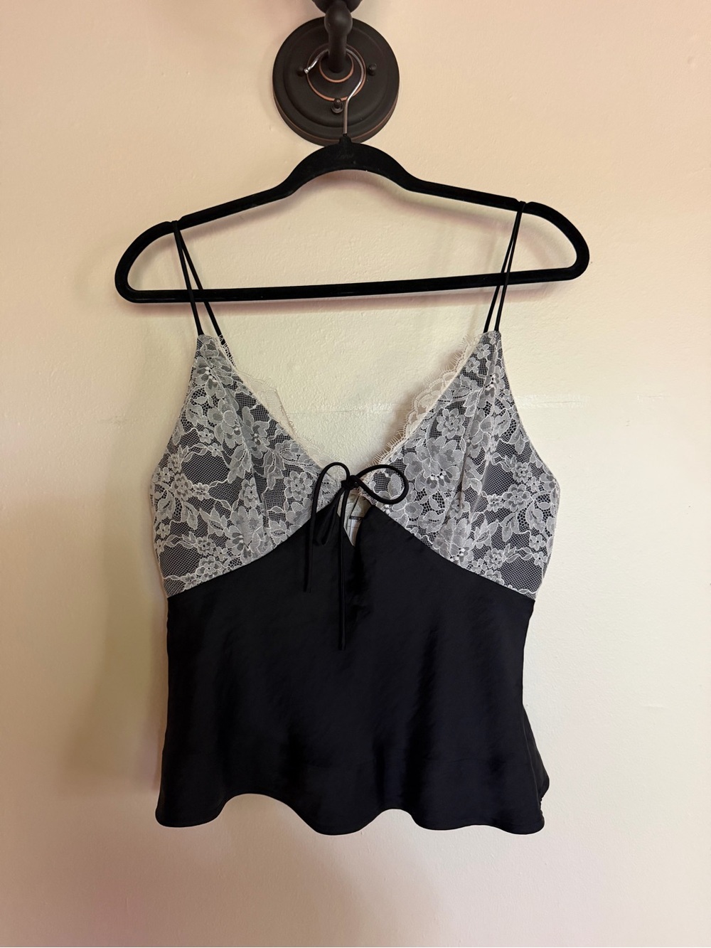 NWT Abercrombie A&F Bella 2-in-1 Reversible Tie Front Cami (SEE COLOR NOTE) - Picture 4 of 7